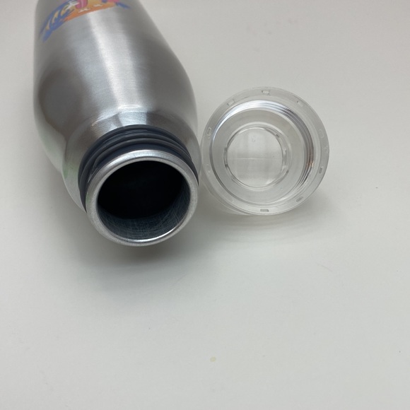 Snoopy Hawaii bottle with screw cap NWT! Silver with Snoopy surfboard design - Picture 6 of 13